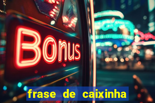 frase de caixinha de natal